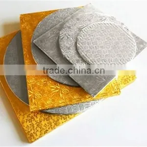 Bespoke Corrugated Silver Foil Cake Boards Wholesale thumbnail-1