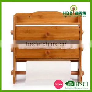 2016 High Quality Bamboo Toilet Roll Holder,wood Toilet Paper Holder Wholesale thumbnail-2
