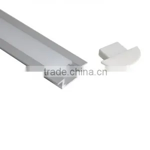 Popular Recessed Stainless Stell Brackets Led Strip Aluminium Profile thumbnail-1