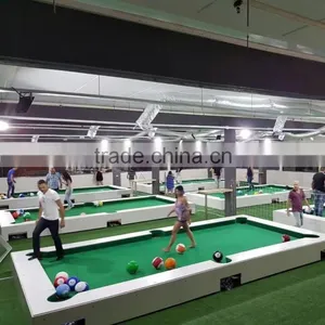 Adults Wooden Football Pool Soccer Table Poolball/snookball Game thumbnail-1