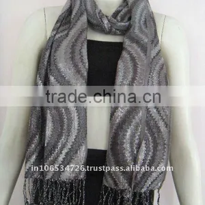 Viscose Jacquard Winter 2013 Shawls/latest Shawls thumbnail-1