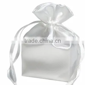 High Quality Satin Hair Extensions Bags With Sliding Ribbon thumbnail-2