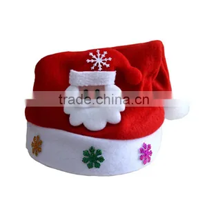 White and Red Cloche Funny Santa Claus Animal Christmas Hat thumbnail-4
