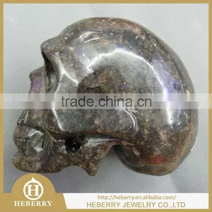 Unique Crystal Carving Skull Fengshui Crystal Products Good for Home Decoration thumbnail-1
