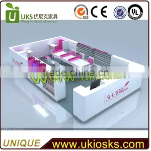 Fashional Nail Salon Kiosk With Free 3d Max Design thumbnail-3