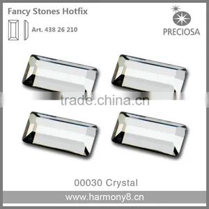 Original PRECIOSA Flat Back Crystal Stone Hotfix,MC Baguette FB, ART.438 26 210 thumbnail-1