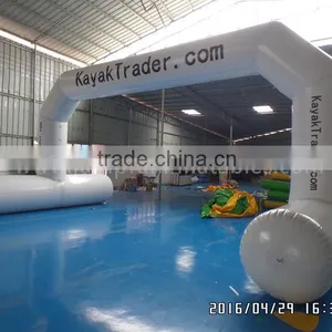 Inflatable Water Arch,Floating Arch for Water Sports / Inflatable Float Arch / Inflatable Finish Line on Water thumbnail-1