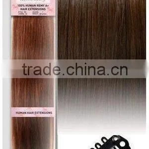 Synthetic Volumizer Clip Extension Hair - Heat Resistant Clip Hair Extension thumbnail-1