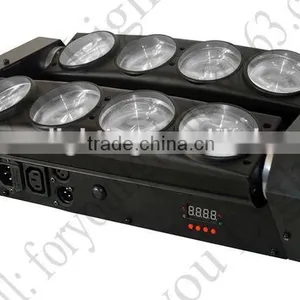 Professional Stage Disco DJ Wedding Party MARQ Lighting Ray Tracer Quad 8pcs 10W 12W RGBW 4in1 LED Spider Beam Moving Head thumbnail-2