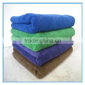 OEM Microfiber Warp Knitted Towel Cloth for Bathrobe/ Bathing Cap in Roll thumbnail-1