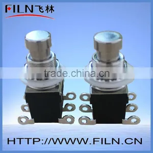 Guitar Push Button 3PDT Momentary N/O Switch thumbnail-1