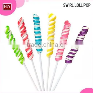 Fruit Flavour Sweets Swirl Giant Lollipops Stick thumbnail-1