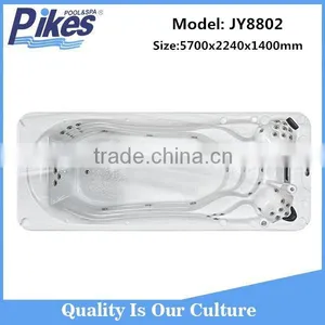 Spa Manufacturer in China JY8802 Large Outdoor Swim Spa thumbnail-2