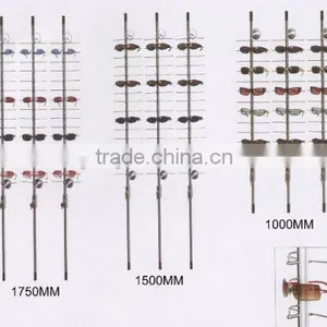 Eyewear Display Rods;wall Mounted Sunglasses Display Bars;eyeglasses Dsiplay Poles thumbnail-4