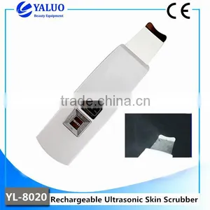Portable Rechargeable Ultrasonic Skin Scrubber Beauty Machine thumbnail-1