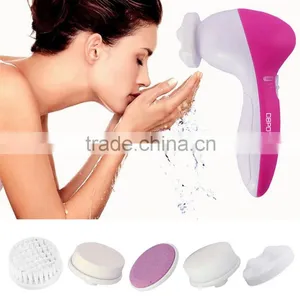 Beauty Tool Wholesale 5 IN 1 Multifunction Sonic Facial Cleansing Brush With Manufactures thumbnail-2