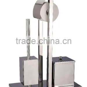 High Quality Stainless Steel Toilet Brush and Paper Holder for Multiple Combination thumbnail-1