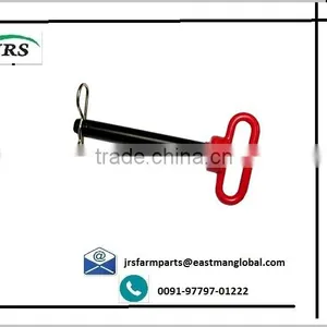 Red Handle Hitch Pin With Hair Pin JRS thumbnail-1