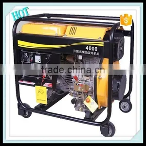 2015 Wholesale 3kw 4hp 4000 Open Frame Diesel Generator For Sale thumbnail-1
