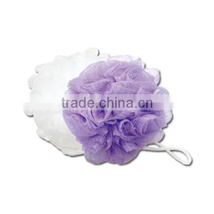 Nylon Mesh Pouf Bath Ball Sponge, Net Exfoliating Bath Sponge thumbnail-1