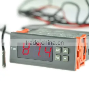 AC 110V Digital All-Purpose Fahrenheit Sensor Temperature Thermometer thumbnail-3