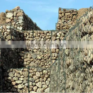Stone Cage for Retaining Wall /gabion Baskets /weld Mesh Gabions thumbnail-1