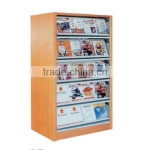 Wooden Protection 5-tier Magzine Shelf thumbnail-1