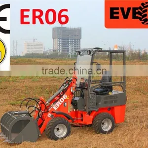 Neue EVERUN Brand ER06 CE Schneeraeumung Maschinen Hoflader Mit Schneeschild/Schneepflug thumbnail-1