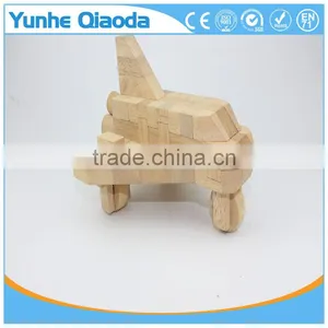 Wood 3D Vehicle Block Airliner 3D Woodcraft Kit Assemble Paint DIY 3D Puzzle Toys for Kids Adults the Best Birthday Gift thumbnail-6