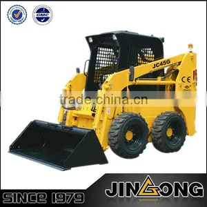 Chinese Product Mini Skid Steer Loader JC45 JINGONG Machine thumbnail-1