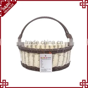 Guangxi Factory Widely Use Storage Handwoven Basket Boutique Display Rack thumbnail-1