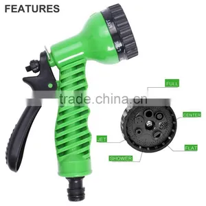 50 Feet Expandable Garden Watering Hose Pipe With 7-way Spray Nozzle Gun for Watering, Car Wash, Pet Washing thumbnail-4