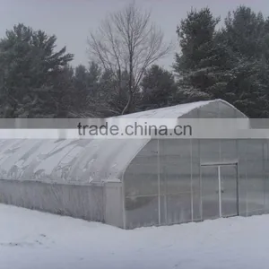 RoughBrothers Coldframe Series Galvanized Steel Frame Vegetable Tunnel Plastic Greenhouse thumbnail-2
