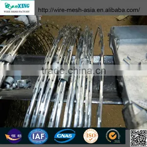 Razor Barbed Wire/Razor Barbed Wire Mesh Fence/Razor Blade thumbnail-2