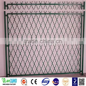 Concertina Razor Ribbon Barbed Wire Fence Razor Wire thumbnail-3