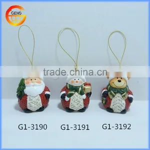 Hot Selling 2017 Xmas Hanging Decoration Small Christmas Pendant for Sale thumbnail-6