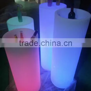 Led Wine Cooler /pe Plastic Waterproof IP65 16 Color Change Led Ice Bucket thumbnail-4