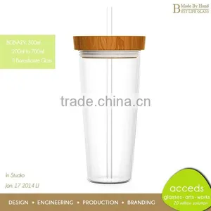 Handmade High Quality Pyrex Glass Juice Jug thumbnail-2