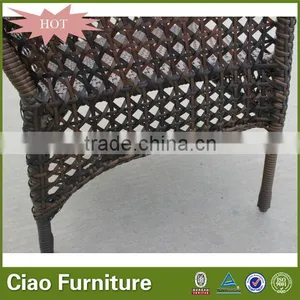 Rattan High Top Table and Chairs & Coffee Table thumbnail-3