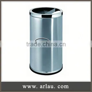 Arlau Outdoor Garbage Bin With Reflective Stripe,Retro Structure Garbage Bin,Trash Bin thumbnail-1
