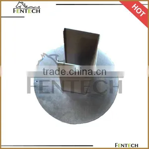High Quality Durable Galvanized Steel Fence Post for PVC/Vinly/Plastic Fence thumbnail-1
