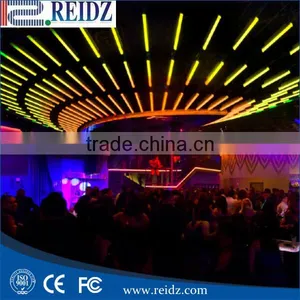 Madrix Compatible Dmx 3d Tube 3d Kinetic Ceiling Lights,8pixels Dmx 3d Tube for Club, dj Bar thumbnail-1