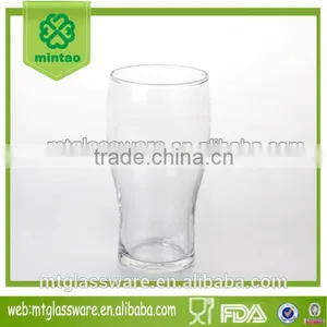 Clear Cheap Machinemade Beer Glass thumbnail-1