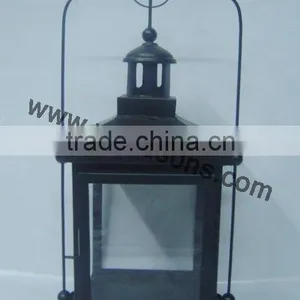 Colorful Windproof Metal Candle Lantern thumbnail-5