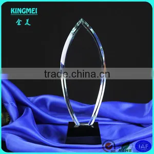 KM-ZP82 Custom Cheap Blank Water Drop Glass Crystal Trophy Factory thumbnail-1