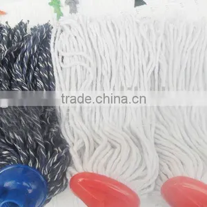 China Factory Hot Selling Cotton Mops With Plastic Socket,flat Mop Head thumbnail-1