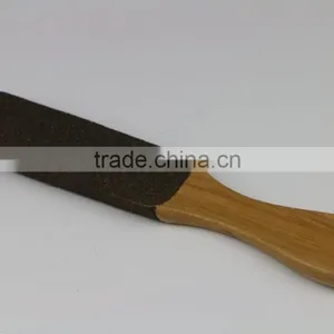 Professional Pedicure Bamboo Footfile With Long Handle thumbnail-1