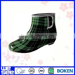 Classical Pvc Transparent Rain BootsWS-0238 thumbnail-1