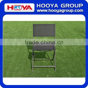 4pcs Iron Outdoor Leisure Folding Chair,black,53CM*46CM*82CM thumbnail-2