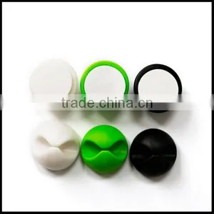 Cable Drop Clip Desk Tidy Organiser Wire Cord Lead USB Charger Holder,custom Plastic Cable Holder Clips Manfuacturer thumbnail-2